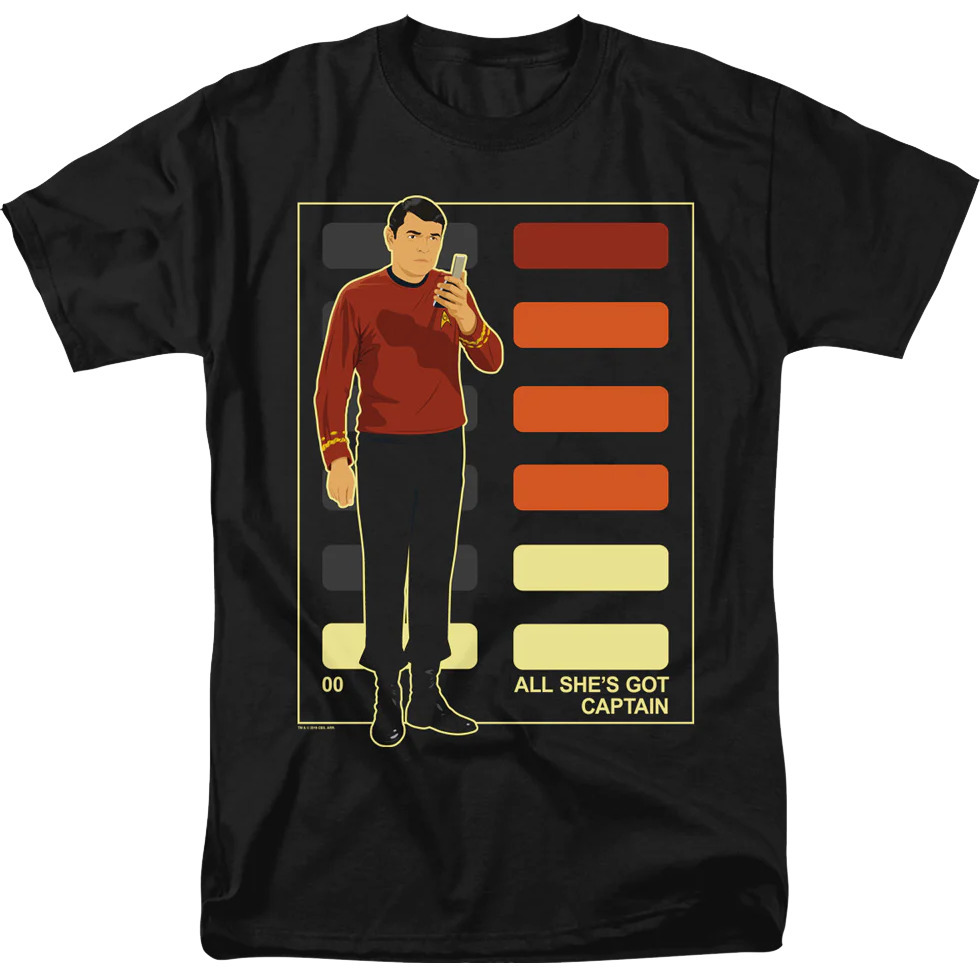 All Shes Got Star Trek Tshirt